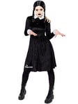 Wednesday The Addams Family Adult Wednesday Costume, One Colour, Size 8-10, Women