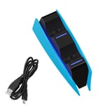 Chargeur Pour Sony Play Station Playstation Ps 5 Ps5 Controller Control Dualsense Stand Accessoires Gamepad Support Command Holder,Blue