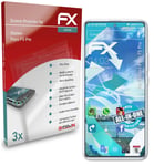 atFoliX 3x Protective Film for Xiaomi Poco F5 Pro clear&flexible
