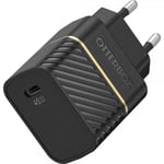 Otterbox Laddare 45W GaN USB-C Fast Charge Wall Charger Svart