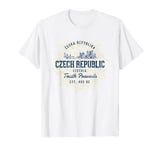 Retro Style Vintage Czech Republic T-Shirt