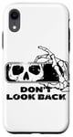 iPhone XR Don't Look back Grim reaper Rear view mirror Death Aesthetic Case