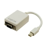 Adaptateur DisplayPort, vga Logilink CV0038 [1x Mini port Display mâle - 1x vga femelle] 0.09 m blanc - blanc