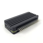 Inbyggnadslåda för Raspberry Pi Zero / Zero 2 (vinklad stiftlist)