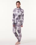 Outdoor & Essential Freestyle Baselayer Set w Fleece tube Snow Camo - L