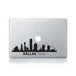 Dallas City Skyline Vinyl Decal for Macbook (13/15) or Laptop