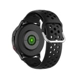 KOMI 20mm 22mm Silicone Watch Straps, Quick Release Women Men Fitness Sports Replacement Bands Smart Watch Wrist Bracelet(22mm,black)