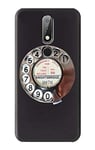 Retro Rotary Phone Dial On Case Cover For Nokia X6, Nokia 6.1 Plus