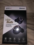 Groove Vibe Buds GV-TW05 Earbud In Ear Wireless Headphones - Black