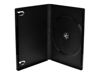 MediaRange BOX11-M, DVD-boks, 1 diske, Sort, Plastik, 136 mm, 14 mm (50 stk)