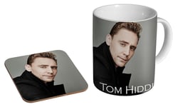 Tom Hiddleston Ceramic Coffee MUG + Coaster Gift Set …