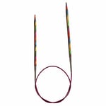 KnitPro 60 cm x 3 mm Symfonie Fixed Circular Needles, Multi-Color