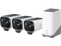 Anker Eufycam S3 Pro 3 Kit Black+White Homebase S380+ 3X S3 Pro Cameras