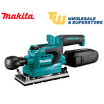 Makita DBO380Z Brushless 18v Finishing Sander Cordless 3-Stage LXT Body Only