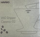 HARIO V60 GREY Ceramic Coffee Dripper - 02 size - Made In Japan