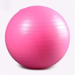 KEIT Exercise Ball, Matte Body Fitness Ball, Pilates Ball Explosion-proof Matte Design Yoga Ball is Suitable for Fitness, Sports, Shaping, Exercise (Color : Pink, Size : 65CM)