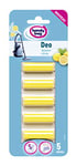 Handy Bag - Déo Senteur Citron x5sticks - Pour aspirateurs avec sac - Parfum frais et agréable - Facile d'utilisation - Convient aux propriétaires d'animaux domestiques