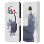 OFFICIAL THE SECRET LIFE OF PETS 2 POSTERS LEATHER BOOK CASE FOR MOTOROLA PHONES