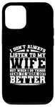 iPhone 15 I Don't Always Listen To My Wife Case