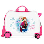 Disney Frozen Dream of Magic Multicoloured Kids Rolling Suitcase 50 x 38 x 20 cm Rigid ABS Combination Lock 34 Litre 2.1 kg 4 Wheels Hand Luggage