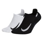 Nike Multiplier No Show Running Socks UK 2 - 5 EUR 34 - 38 Multi New SX7554 914