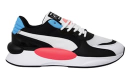 Puma RS 9.8 Fresh Black White Low Lace Up Mens Running Trainers 371571 04