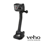 VEHO EXTENDED FLAT SURFACE MOUNT FOR MUVI K-SERIES - BLACK - VCC-A043-EHM