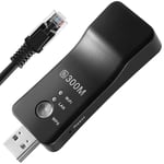 USB  WiFi Dongle Adapter 300Mbps Universal  Receiver RJ45 WPS for      N5Z21314