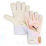 PUMA Målvaktshandske Ultra Play RC Unlimited - PUMA White/Röd/PUMA Svart, storlek 7