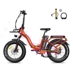 FAFREES F20 Max Elcykel 20" Med Samsung-batteri 48V 22,5 Ah - Räckvidd 160 km - Motor 500 W Shimano 7 växlar