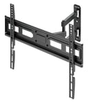 MANHATTAN TV Wall Mount for Screens from 37" to 70" and up to 35 kg, Full Motion (Fully Movable), Horizontal Adjustable, Black