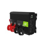 Green Cell Pro Inverter för bil 12V til 230V 2000W/4000W Modifierad sinus