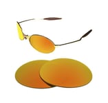 NEW POLARIZED CUSTOM FIRE RED LENS FOR OAKLEY E-WIRE 1.0 SUNGLASSES