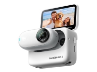 Insta360 Go 3 - Aktionkamera - 2,7K / 30 fps - blixt 64 GB - Wi-Fi, Bluetooth - undervatten upp till 5 m - vit