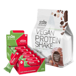 Vegan Protein Shake + Vegan Protein Bar