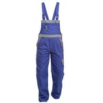 'Charlie Barato l13216kg/52 Pantalon de travail"Sweat Life Salopette pour artisans, grain bleu/gris 52 cm