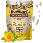 Carnilove Cat Pouch Rabbit enriched with Marigold for Kitten 85 g x 24 st