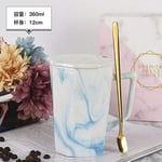 Unique Mug Creative Cupscreative Ceramic Cup Fashion Couple Home Breakfast Cup Female Personal Office Cute Coffee Cup with Lid Gift,Style 8