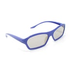 5 Purple Adults Passive Circular Polorised 3D Glasses TVs Cinema For LG RealD UK