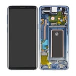 Samsung Galaxy S9 Skärm med LCD Display - Polaris Blue