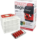 Avern Genuine Numatic Hepa-Flo Hoover Bags Henry Hetty NRV Vacuum Cleaner... 