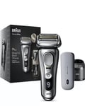 Braun Series 9 9477cc Latest Generation Electric Shaver + Charging Power Case