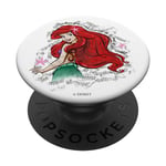 PopSockets Disney Little Mermaid Ariel Music Notes PopSockets PopGrip: Swappable Grip for Phones & Tablets