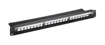 19"-patchpanel Keystone