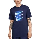 Nike DZ5173-455 M NSW Tee 12MO Swoosh T-Shirt Homme Midnight Navy Taille S