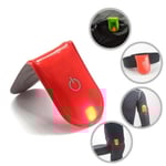 LED running lights / reflexlampa / löparbelysning / Magnetlight rosa