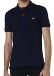 Lacoste Men's Logo Polo shirt, Blue, XS Lacoste Size 2
