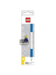 Euromic LEGO Stationery Gel pen 1 pc. BLUE packed in colour box with mini figurine