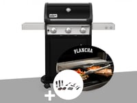 Barbecue à gaz Weber Spirit E-315 mix gril et plancha + Kit de nettoyage