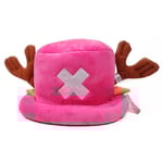 Rolig Anime Hattar Cap Japansk Cartoon Cosplay Hatt Chopper Hatt Pulver